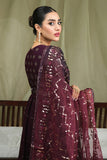Alizeh Fashion Embroidered Chiffon Unstitched 3Pc Suit UF-V03D03 ZURI