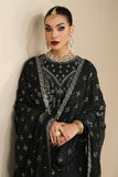 Alizeh Fashion Embroidered Chiffon Unstitched 3Pc Suit UF-V03D04 MINERVA