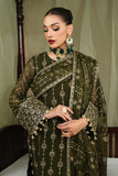 Alizeh Fashion Embroidered Chiffon Unstitched 3Pc Suit UF-V03D05 IZEL