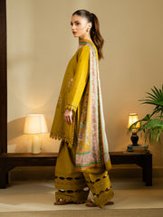 Faiza Faisal Embroidered Summer Lawn Unstitched 3Pc Suit - UMARA