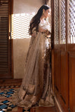 Jahan by Erum Khan Embroidered Net Unstitched 3Pc Suit - UMRAO JAAN