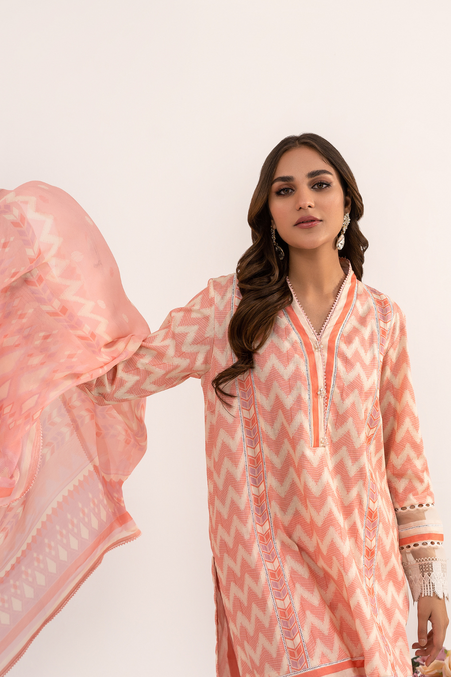 Ittehad Textiles Printed Jacquard Unstitched 2Pc Suit UP2P-008-02