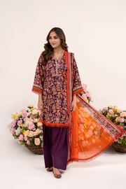 Ittehad Textiles Printed Jacquard Unstitched 2Pc Suit UP2P-008-09