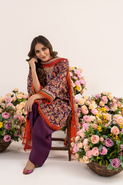 Ittehad Textiles Printed Jacquard Unstitched 2Pc Suit UP2P-008-09