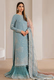 Jazmin Wedding Formal Embroidered Raw Silk Unstitched 3Pc Suit UR-7013
