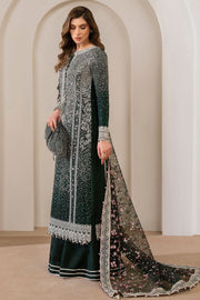 Jazmin Wedding Formal Embroidered Raw Silk Unstitched 3Pc Suit UR-7014
