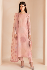 Jazmin Premium Embroidered Raw Silk Unstitched 3Pc Suit UR-7032