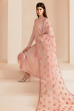 Jazmin Premium Embroidered Raw Silk Unstitched 3Pc Suit UR-7032