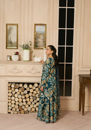 Feathers Dewdrop Unstitched Digital Printed Lawn 3Pc Suit URZEL-FT460
