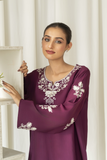 La Rosaa Akgalleria Viscose Lawn Stitched 2Pc Suit - Pansy