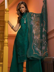 Vital by Sobia Nazir Embroidered Lawn Unstitched 3Pc Suit V-12B