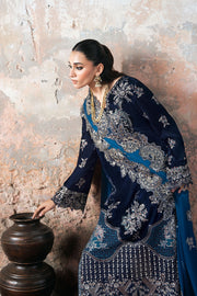 Ramsha Velvet Vol-07 Unstitched Embroidered 3Pc Suit V-703