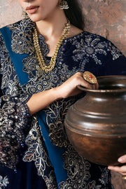 Ramsha Velvet Vol-07 Unstitched Embroidered 3Pc Suit V-703