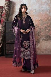Ramsha Velvet Vol-07 Unstitched Embroidered 3Pc Suit V-704