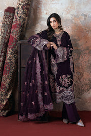 Ramsha Velvet Vol-07 Unstitched Embroidered 3Pc Suit V-704