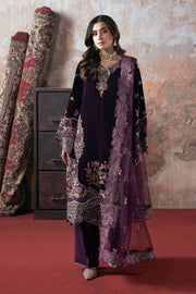 Ramsha Velvet Vol-07 Unstitched Embroidered 3Pc Suit V-704