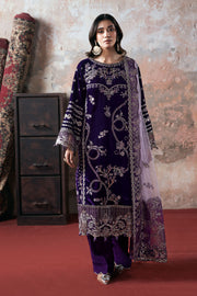Ramsha Velvet Vol-07 Unstitched Embroidered 3Pc Suit V-708