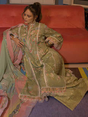 Vital by Sobia Nazir Embroidered Lawn Unstitched 3Pc Suit V-9A