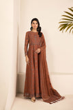 Alizeh Fashion Lamhay Festive Embroidered Chiffon 3Pc Suit V15D06 - Arzou