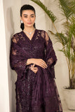Alizeh Fashion Lamhay Festive Embroidered Net 3Pc Suit V15D08 - Maya