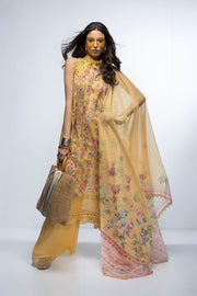 Sobia Nazir Vital Vol-02 Embroidered Lawn Unstitched 3Pc Suit D-01B