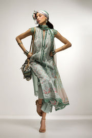 Sobia Nazir Vital Vol-02 Embroidered Lawn Unstitched 3Pc Suit D-09A