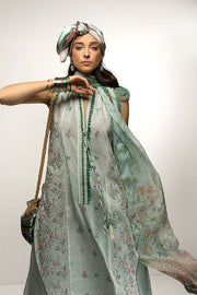 Sobia Nazir Vital Vol-02 Embroidered Lawn Unstitched 3Pc Suit D-09A