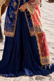 Sana Safinaz Luxury Winter Embroidered Velvet Unstitched 3Pc Suit V241-001