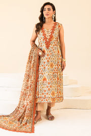 Faiza Faisal Serene Printed Lawn Unstitched 3Pc Suit - VALERIA