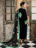 Zainab Chottani Embroidered Velvet Unstitched 3Pc Suit D-01 VANYA