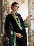 Zainab Chottani Embroidered Velvet Unstitched 3Pc Suit D-01 VANYA