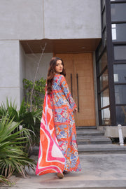 Feathers Whisper Winds Unstitched Printed Lawn 3Pc Suit VARIZEN-FT486