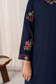 Feathers Fully Embroidered Dhanak Unstitched 3Pc Suit VELREN-FT545