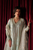 Emaan Adeel Verve Embroidered Raw Silk Unstitched 3Pc Suit - VENEZIA