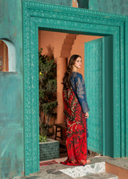 Feathers Dusky Delights Unstitched Digital Printed Lawn 3Pc Suit VEORA-FT450