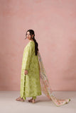 Neeshay Summer Diary Embroidered Lawn Unstitched 3Pc Suit - VERDANT WHISPER