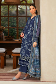 Xenia Formals Niran Embroidered Chiffon Unstitched 3Pc Suit XF-01 VERENA