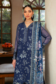 Xenia Formals Niran Embroidered Chiffon Unstitched 3Pc Suit XF-01 VERENA