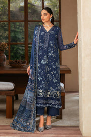 Xenia Formals Niran Embroidered Chiffon Unstitched 3Pc Suit XF-01 VERENA