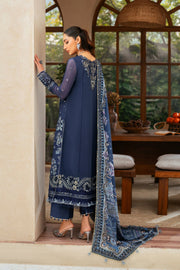 Xenia Formals Niran Embroidered Chiffon Unstitched 3Pc Suit XF-01 VERENA