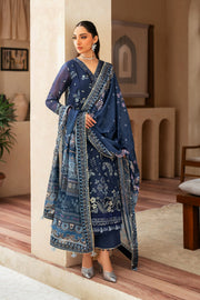 Xenia Formals Niran Embroidered Chiffon Unstitched 3Pc Suit XF-01 VERENA