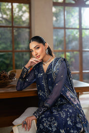 Xenia Formals Niran Embroidered Chiffon Unstitched 3Pc Suit XF-01 VERENA