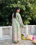 Neeshay Printkari Embroidered Lawn Unstitched 3Pc Suit - VERNA