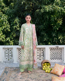 Neeshay Printkari Embroidered Lawn Unstitched 3Pc Suit - VERNA