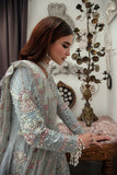 Alif by AJR Couture Embroidered Raw Silk Unstitched 3Pc Suit - VERONICA