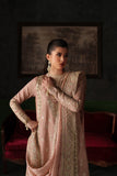 Emaan Adeel Verve Embroidered Raw Silk Unstitched 3Pc Suit - VESPER