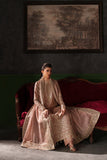 Emaan Adeel Verve Embroidered Raw Silk Unstitched 3Pc Suit - VESPER