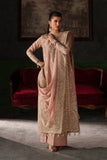 Emaan Adeel Verve Embroidered Raw Silk Unstitched 3Pc Suit - VESPER