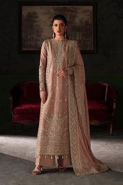 Emaan Adeel Verve Embroidered Raw Silk Unstitched 3Pc Suit - VESPER