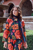 Feathers Premium Printed Lawn Unstitched 3Pc Suit VESTOR-FT521